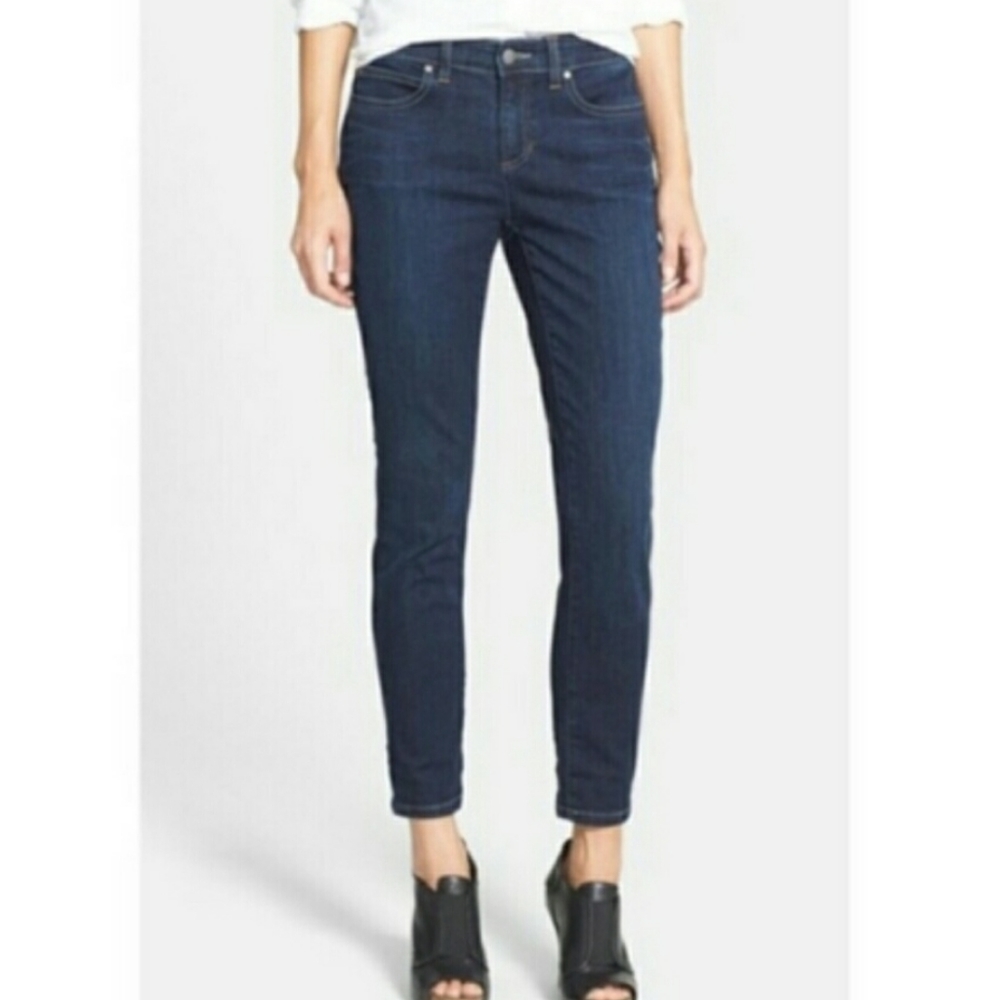 Eileen Fisher organic cotton skinny jeans